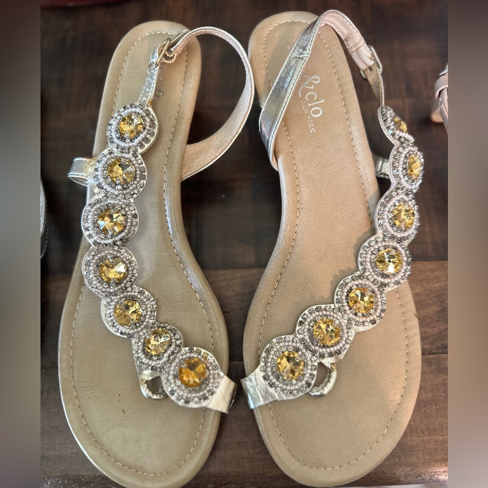Fibi & Clo Wedge Sandals